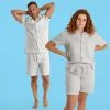 NASHVILLE 100% Organic Hemp Pajamas PJ Set (short-sleeves / Shorts)