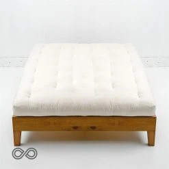 ZEN SLEEPER Firm Organic Cotton Futon with Pure Wool - Made in USA, No Fire Retardant Chemicals 8 Vendor-unknown BedBath ZEN SLEEPER Firm Organic Cotton Futon (With Pure Wool) (No Fire Retardant Chemicals) (Made In USA)