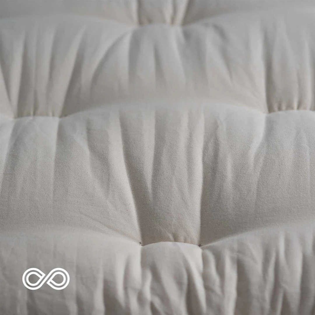 ZEN SLEEPER Firm Organic Cotton Futon with Pure Wool - Made in USA, No Fire Retardant Chemicals 6 Vendor-unknown BedBath ZEN SLEEPER Firm Organic Cotton Futon (With Pure Wool) (No Fire Retardant Chemicals) (Made In USA)