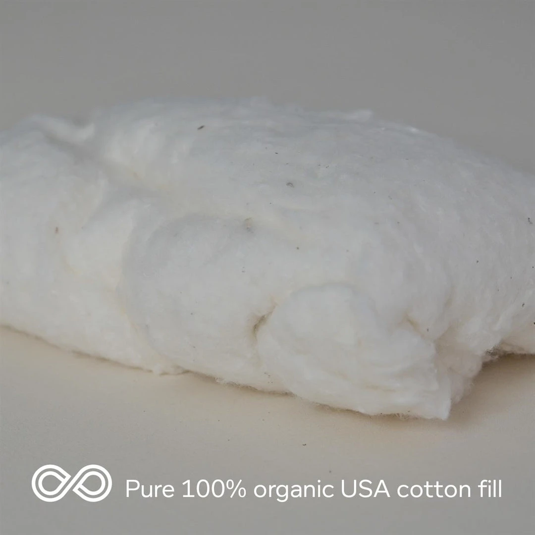 LOUISIANA Organic Cotton Mattress Topper - Handmade in USA | Eco-Friendly & Hypoallergenic 4 Vendor-unknown LOUISIANA Organic Cotton Topper (Handmade In USA)
