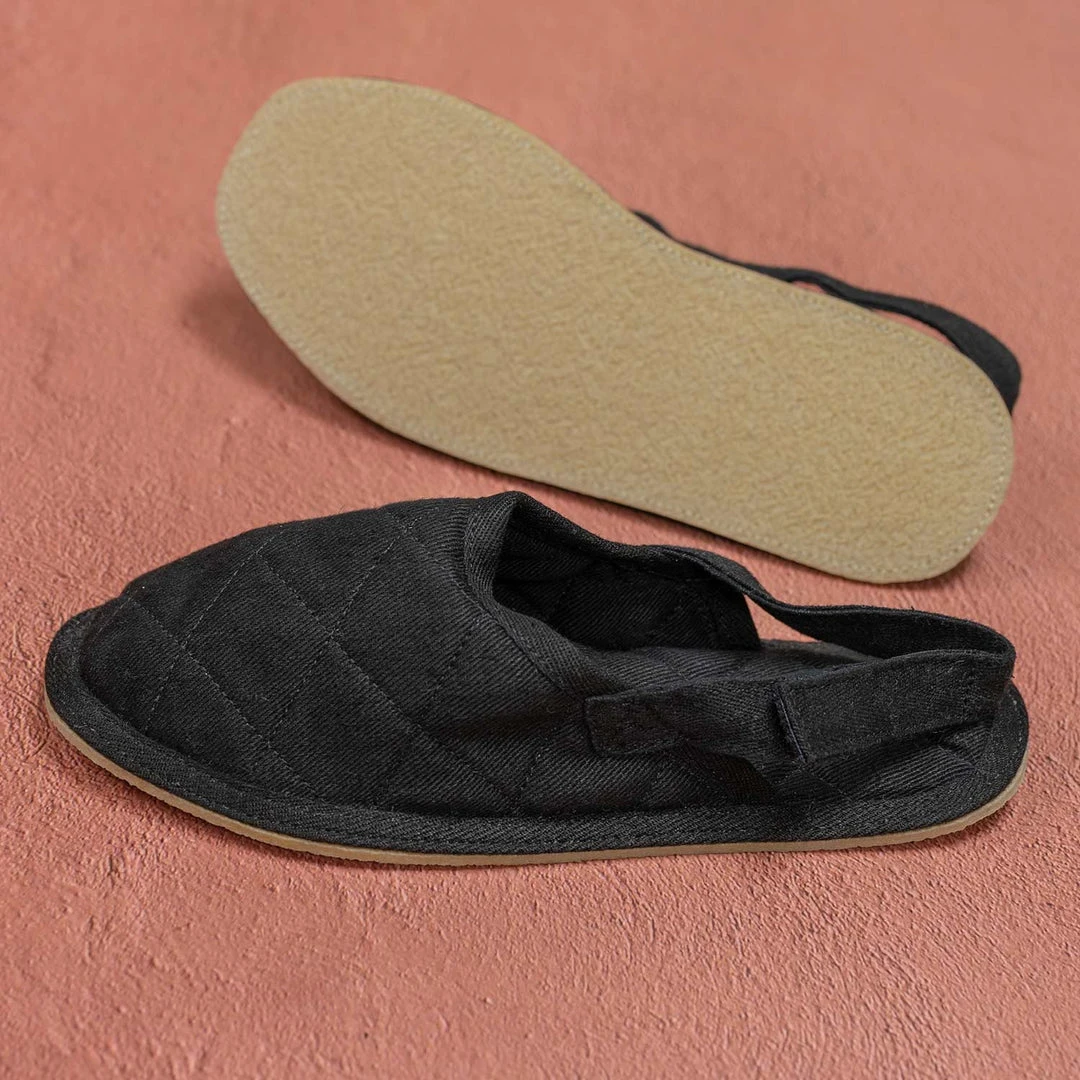 Unisex OKINAWA Hemp Slippers - 3-Layer Footbed, Natural Rubber Soles for Indoor/Outdoor Comfort 10 Shoes Footwear OKINAWA Indoor/Outdoor Hemp Slippers (3-Layer Footbed) (Natural Rubber Soles) (Unisex)
