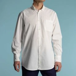 Vendor-unknown PARK PLACE 100% Organic Cotton Long-Sleeve Dress Shirt Men