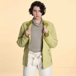 Unisex PARK LANE Organic Hemp Jacket with Organic Cotton Fleece Lining - Eco-Friendly Warmwear & Outerwear 14 Vendor-unknown Warmwear & Outerwear PARK LANE Organic Hemp Jacket (Organic Cotton Fleece Lining) (Unisex)