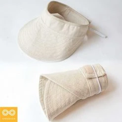 Vendor-unknown Hats Unisex 100% Hemp Golf Cap Sun Visor Hat (Unisex)