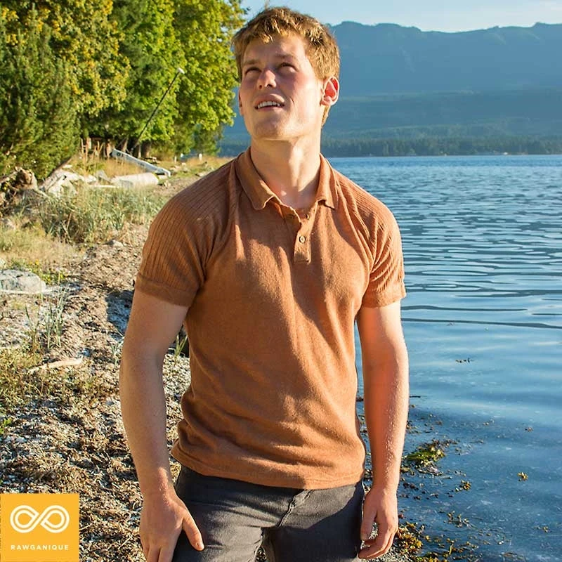 Pebble Beach Slim Fit Hemp Golf Polo Shirt for Men - 20% Off Clearance Sale 5 Vendor-unknown Pebble Beach 100% Hemp Golf Polo Shirt (Slim Fit) (Discontinued, 20% Off) Clearance