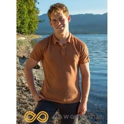 Pebble Beach Slim Fit Hemp Golf Polo Shirt for Men - 20% Off Clearance Sale 12 Vendor-unknown Pebble Beach 100% Hemp Golf Polo Shirt (Slim Fit) (Discontinued, 20% Off) Clearance