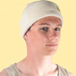 Vendor-unknown PEMBERTON 100% Organic Cotton Fleece Ski Beanie Tuque Toque Hat (Unisex) ShoesBags&More