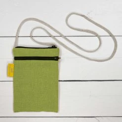 PHUKET 100% Organic Hemp Phone & Passport Pouch Bag with Shoulder Straps - Eco-Friendly & Plastic-Free 32 Vendor-unknown PHUKET 100% Organic Hemp Phone & Passport Pouch Bag With Shoulder Straps (Plastic-free)