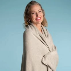 Vendor-unknown PROVENCE Organic Hemp Knit Blanket - Bedspread BedBath