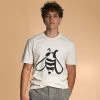 T-Shirts PUREVALLEY 100% Organic Prima Cotton T-Shirt (Unisex)- Bee Women