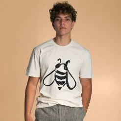 T-Shirts PUREVALLEY 100% Organic Prima Cotton T-Shirt (Unisex)- Bee Women
