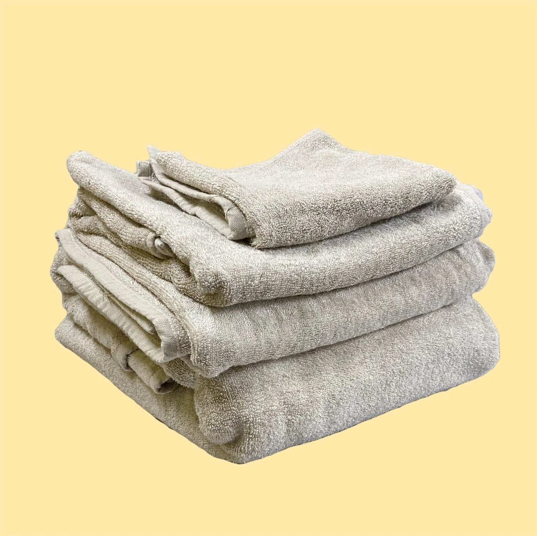PUREVILLE Organic Hemp Terry Towels - 100% Hemp Terry Loops, 100% OC Backing | Eco-Friendly Bath & Kitchen Towels 1 PUREVILLE Organic Hemp Terry Towels (100% Hemp Terry Loops, 100% OC Backing)