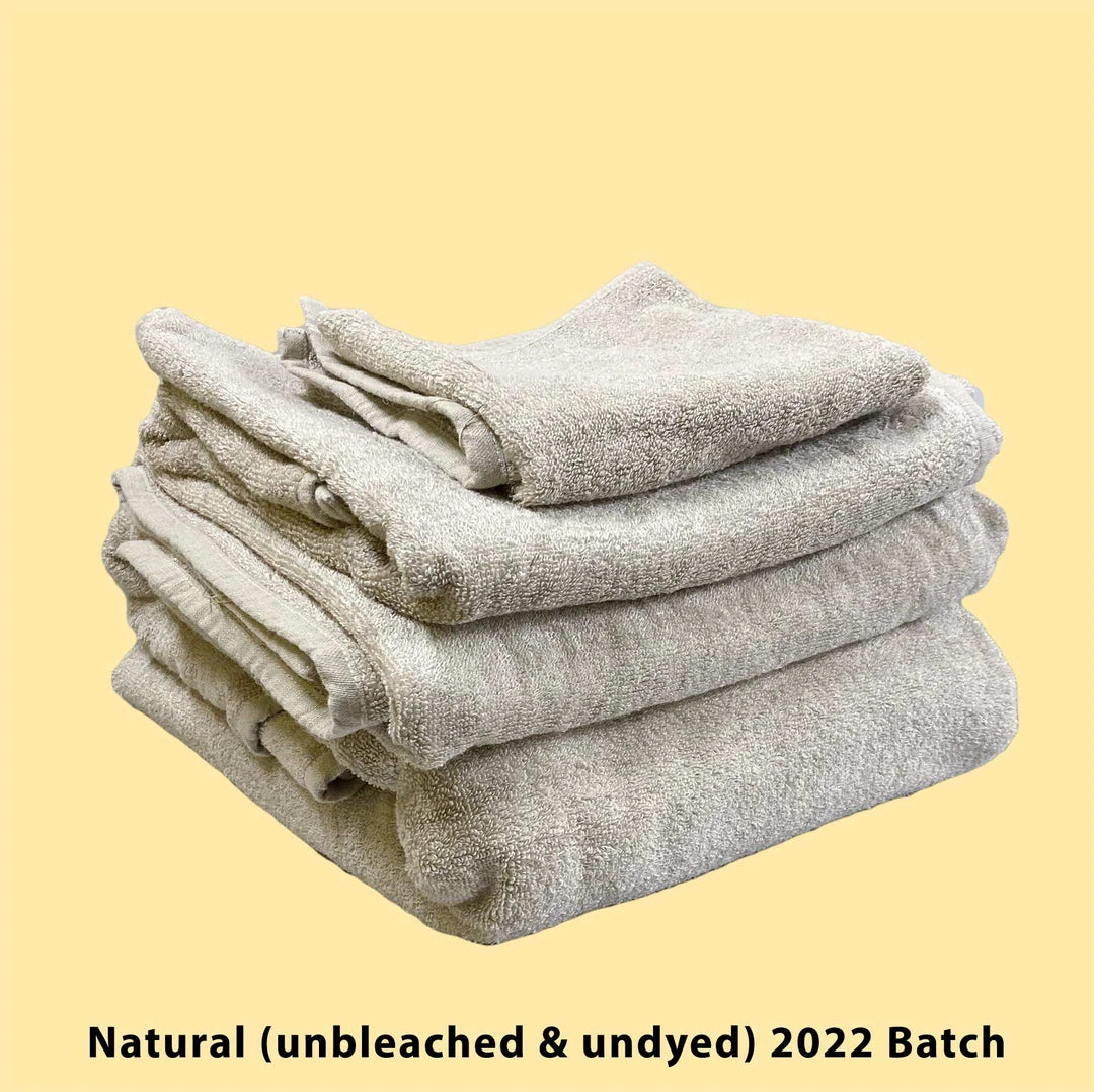 PUREVILLE Organic Hemp Terry Towels - 100% Hemp Terry Loops, 100% OC Backing | Eco-Friendly Bath & Kitchen Towels 9 PUREVILLE Organic Hemp Terry Towels (100% Hemp Terry Loops, 100% OC Backing)