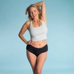 Women's LILY 100% Organic Cotton Boy Shorts Panty - Made in USA | Plastic-Free & PVC-Free 16 Vendor-unknown Women LILY 100% Organic Cotton Boy Shorts Panty (Made In USA)