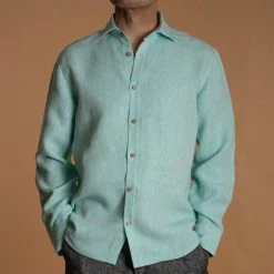 Vendor-unknown Men RAPHAEL 100% Organic Hemp Painter's Shirt (10oz Fabric) (Unisex)