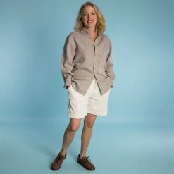 Vendor-unknown Men RAPHAEL 100% Organic Hemp Painter's Shirt (10oz Fabric) (Unisex)