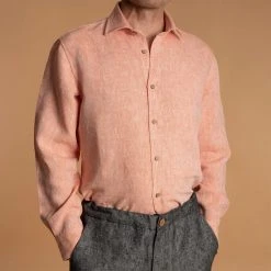 Vendor-unknown Men RAPHAEL 100% Organic Hemp Painter's Shirt (10oz Fabric) (Unisex)