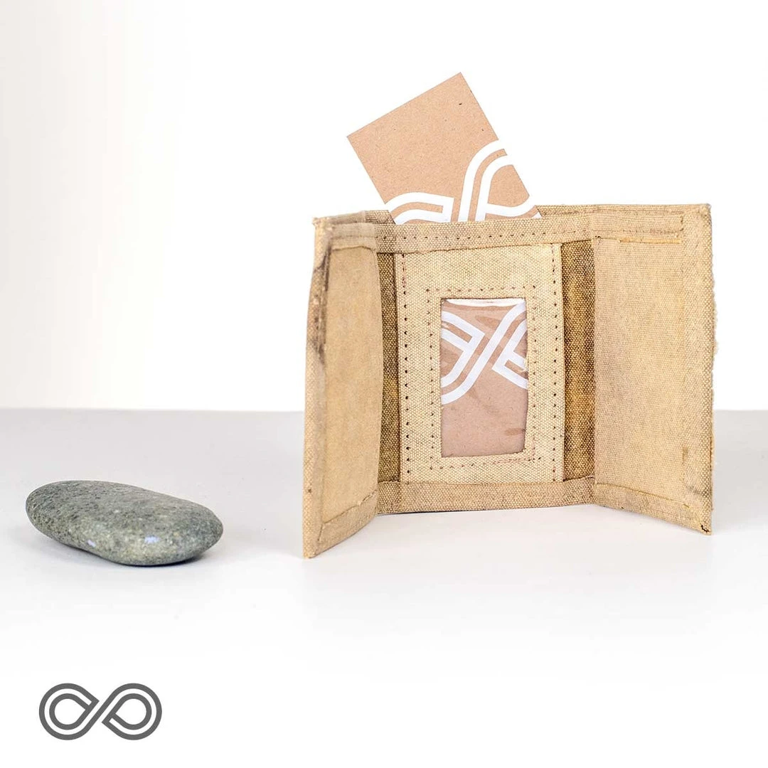 Eco-Friendly Recycled Tarp Wallet - Durable & Stylish | Vendor-unknown 1 Vendor-unknown Reincarnation Recycled Tarp Wallet
