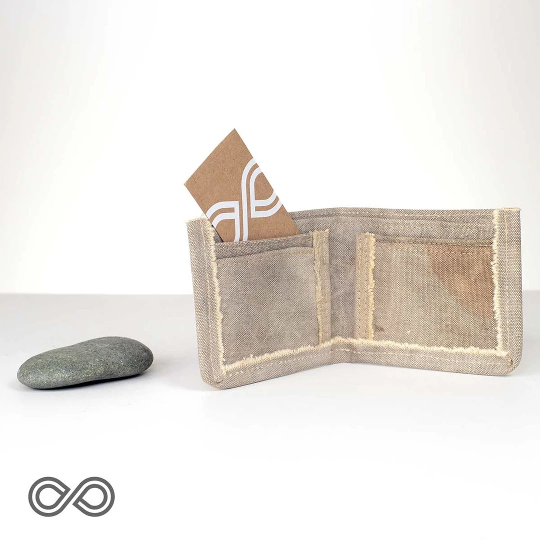 Eco-Friendly Recycled Tarp Wallet - Durable & Stylish | Vendor-unknown 2 Vendor-unknown Reincarnation Recycled Tarp Wallet