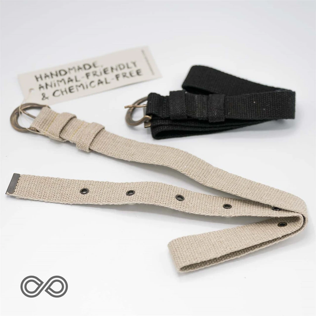 Vendor-unknown PASCAL 100% Hemp Webbing Belt for Shoes, Bags & More | Eco-Friendly & Durable 3 Vendor-unknown PASCAL 100% Hemp Webbing Belt ShoesBags&More