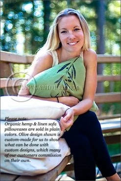 Vendor-unknown BedBath Organic Hemp Linen Sofa Pillowcase (16"x16")