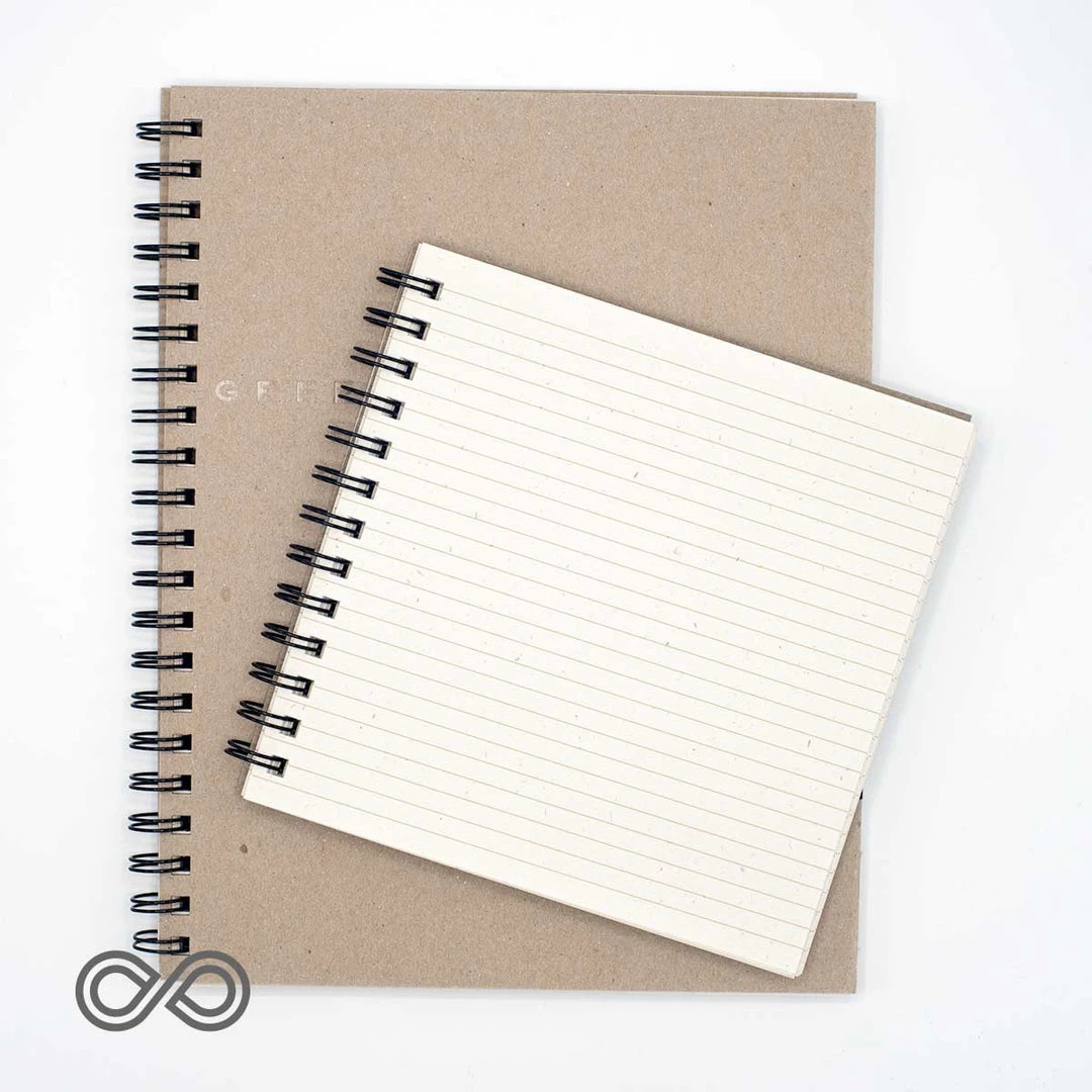 Uniquely Rawganique Hemp Journal - Eco-Friendly Hemp Paper for DIY Projects & Collections 1 Vendor-unknown Hemp Journal Hemp Paper