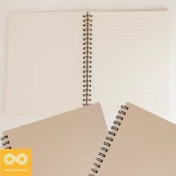 Uniquely Rawganique Hemp Journal - Eco-Friendly Hemp Paper for DIY Projects & Collections 9 Vendor-unknown Hemp Journal Hemp Paper