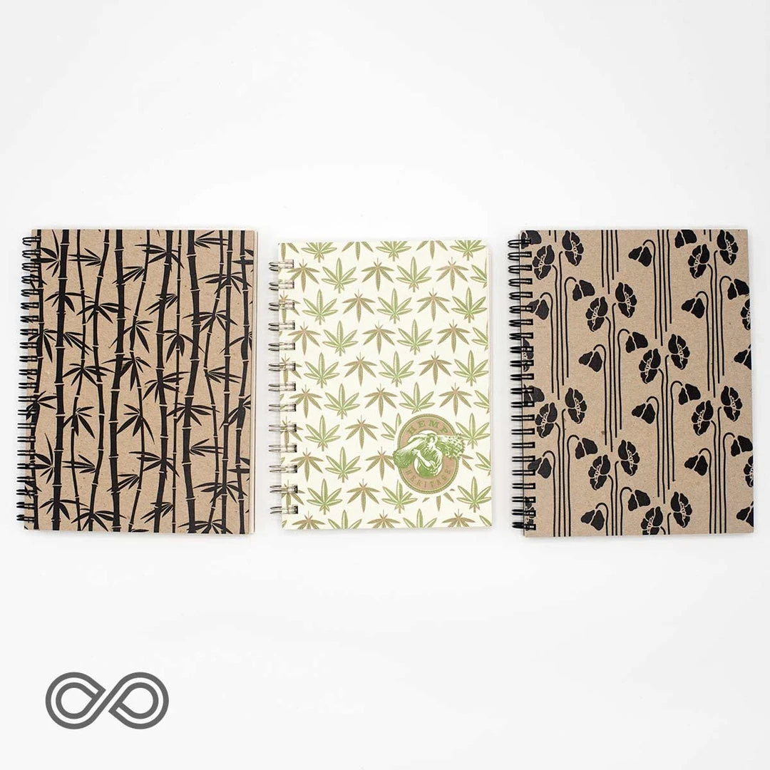 Uniquely Rawganique Hemp Journal - Eco-Friendly Hemp Paper for DIY Projects & Collections 5 Vendor-unknown Hemp Journal Hemp Paper