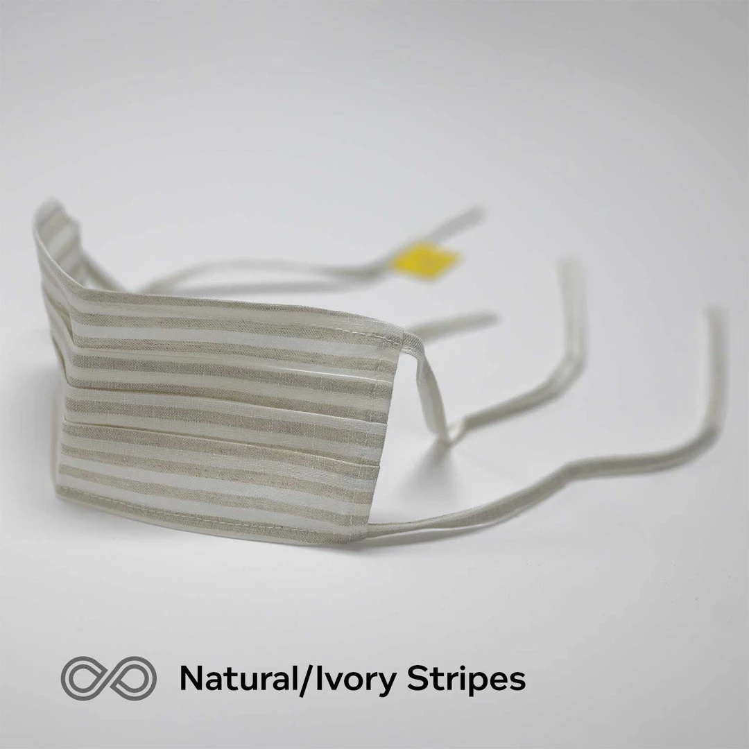 SCHOENBERG 100% Hemp Elastic-Free Face Mask | Eco-Friendly & Breathable Face Covering 17 Vendor-unknown Face Coverings SCHOENBERG 100% Hemp Face Mask Mouth Mask (Elastic-free)