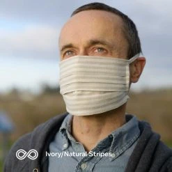 SCHOENBERG 100% Hemp Elastic-Free Face Mask | Eco-Friendly & Breathable Face Covering 28 Vendor-unknown Face Coverings SCHOENBERG 100% Hemp Face Mask Mouth Mask (Elastic-free)