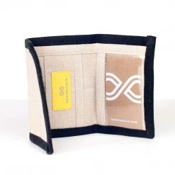 Vendor-unknown ShoesBags&More CERVANTES Heavy Hemp Canvas Wallet With Driver's License Window