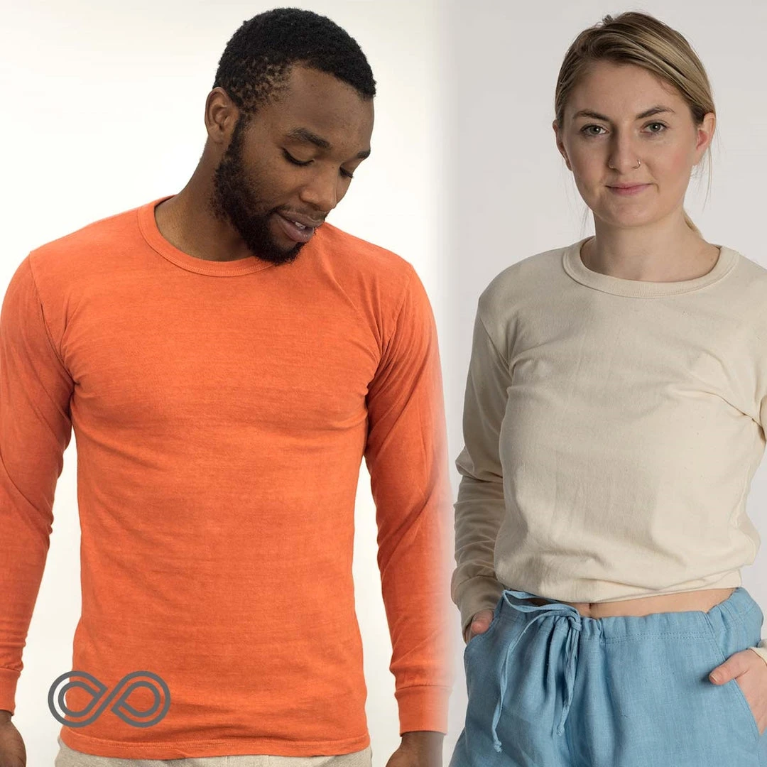 FRISCO 100% Organic Cotton Long-Sleeve Unisex T-Shirt | Made in USA | Men & Women 8 T-Shirts FRISCO 100% Organic Cotton Long-Sleeve T-shirt (Made In USA) (Unisex)