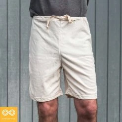 ARIZONA Elastic-Free Unisex 100% Organic Cotton Shorts | Made in USA | Comfortable & Eco-Friendly 13 ARIZONA Elastic-free Unisex 100% Organic Cotton No-Frills Shorts (Made In USA)