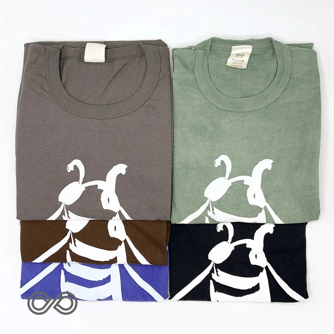 SONOMA Printed 100% Organic Cotton T-Shirt - Bee Design | Unisex Eco-Friendly Tee | Made in USA 9 T-Shirts Tops SONOMA Printed 100% Organic Cotton T-shirt (Unisex) (Made In USA) - Bee