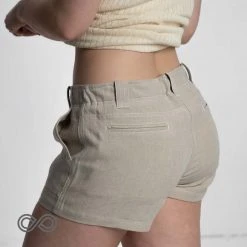CHARLOTTE 100% Organic Linen Shorts