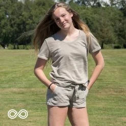 CHARLOTTE 100% Organic Linen Shorts