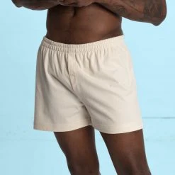 Vendor-unknown BATHURST 100% Organic Cotton Prima Cotton Boxers (OC Thread, Nut Button)