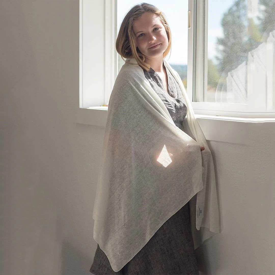 Mt RAINIER 100% Organic Hemp Knit Shawl Wrap Scarf - Lightweight & Silky (28" X 77") for Women 7 Vendor-unknown Mt RAINIER 100% Organic Hemp Knit Shawl / Wrap / Scarf (28" X 77") (Lightweight, Silky)