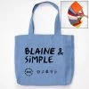 Vendor-unknown Printed Tees & More Turin Organic Hemp Bag ('Blaine & Simple')