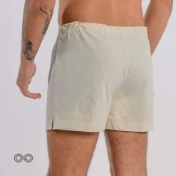 Vendor-unknown BACH Elastic-free 100% Organic Prima Cotton Boxers (OC Thread, Nut Button)