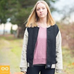 WALDEN Hemp Bomber Jacket - Unisex Warmwear & Outerwear | Eco-Friendly & Stylish 28 Vendor-unknown WALDEN Hemp Bomber Jacket (Unisex) Warmwear & Outerwear