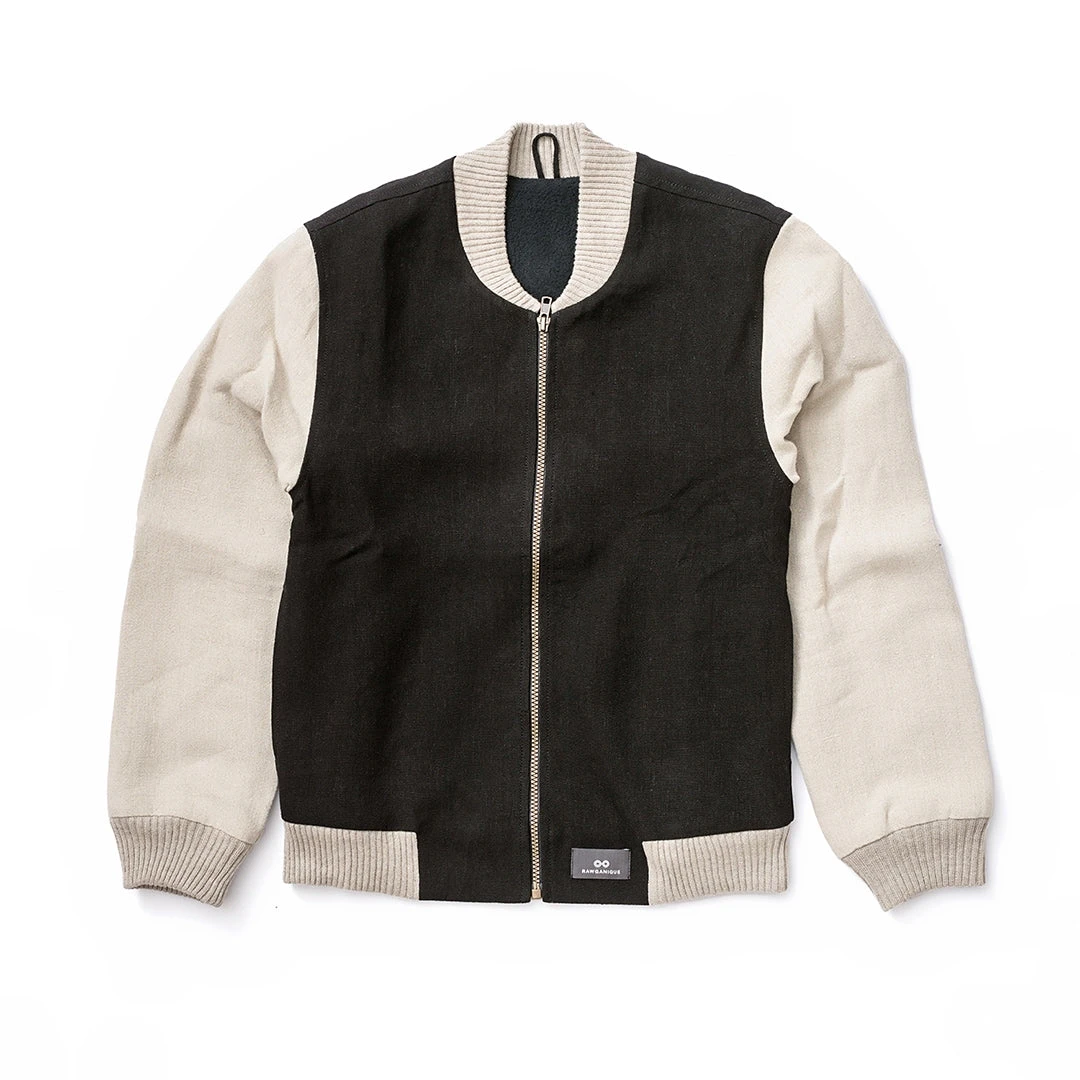 WALDEN Hemp Bomber Jacket - Unisex Warmwear & Outerwear | Eco-Friendly & Stylish 4 Vendor-unknown WALDEN Hemp Bomber Jacket (Unisex) Warmwear & Outerwear