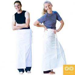 Vendor-unknown MILLBROOK Organic Professional Bistro Apron (OC Linen Or Hemp) (Through Pockets)