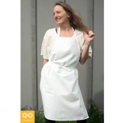 Vendor-unknown Milton Organic Cotton Twill Workshop / Kitchen Chefs Apron With Adjustable Neck