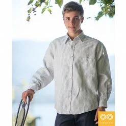 Vendor-unknown Waterford Organic Linen Oxford Shirt (Discontinued)