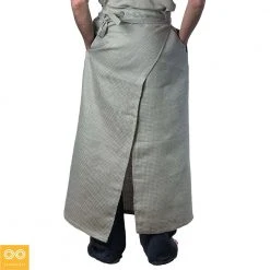 Vendor-unknown SKYE Organic Linen Honeycomb Bistro Apron (Through Pocket) Aprons