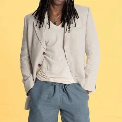 Vendor-unknown Eco-Couture Hemp Dress Jacket