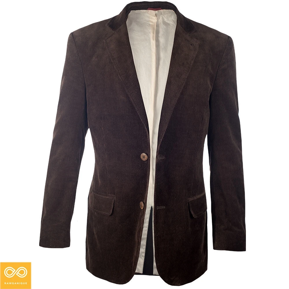 Eco-Heritage Organic Cotton Corduroy Blazer Jacket for Men & Women - Warmwear & Outerwear 2 Vendor-unknown Warmwear & Outerwear Eco-Heritage Organic Cotton Corduroy Blazer Jacket