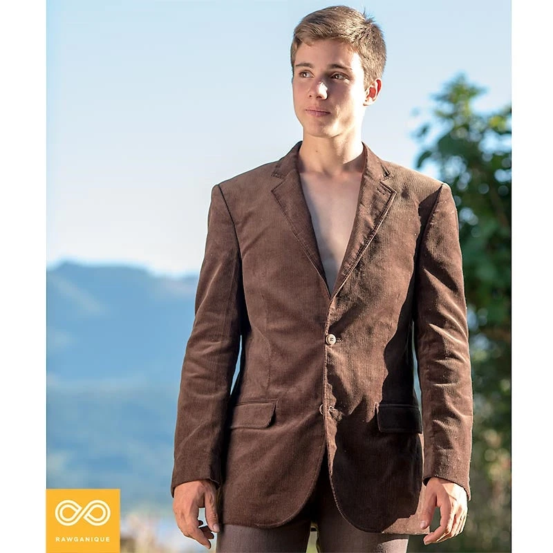Eco-Heritage Organic Cotton Corduroy Blazer Jacket for Men & Women - Warmwear & Outerwear 3 Vendor-unknown Warmwear & Outerwear Eco-Heritage Organic Cotton Corduroy Blazer Jacket