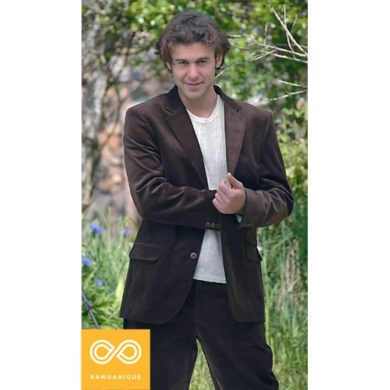 Eco-Heritage Organic Cotton Corduroy Blazer Jacket for Men & Women - Warmwear & Outerwear 5 Vendor-unknown Warmwear & Outerwear Eco-Heritage Organic Cotton Corduroy Blazer Jacket